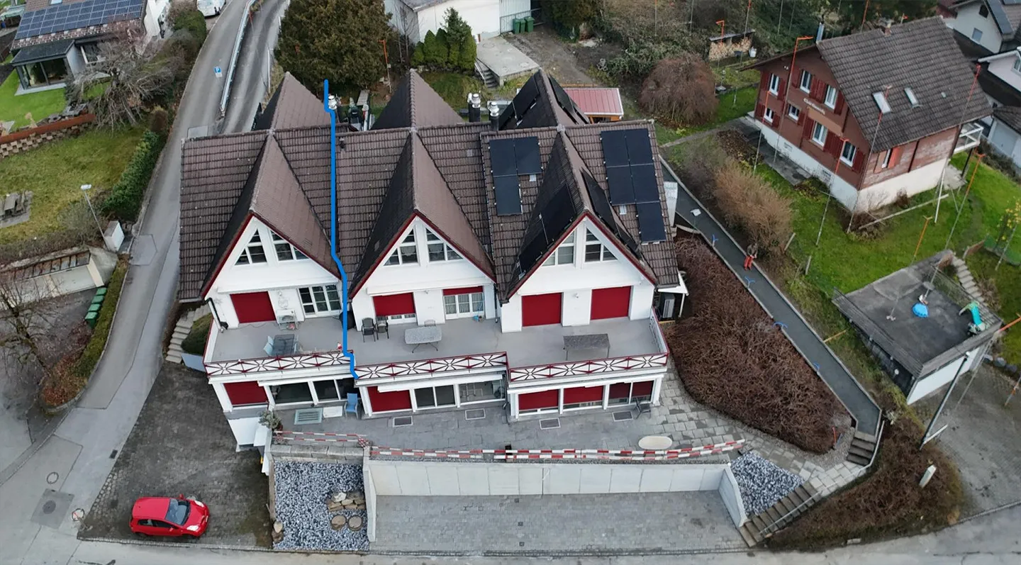 Renoviertes Reihenhaus mit Aussicht - Foto 1 von 17