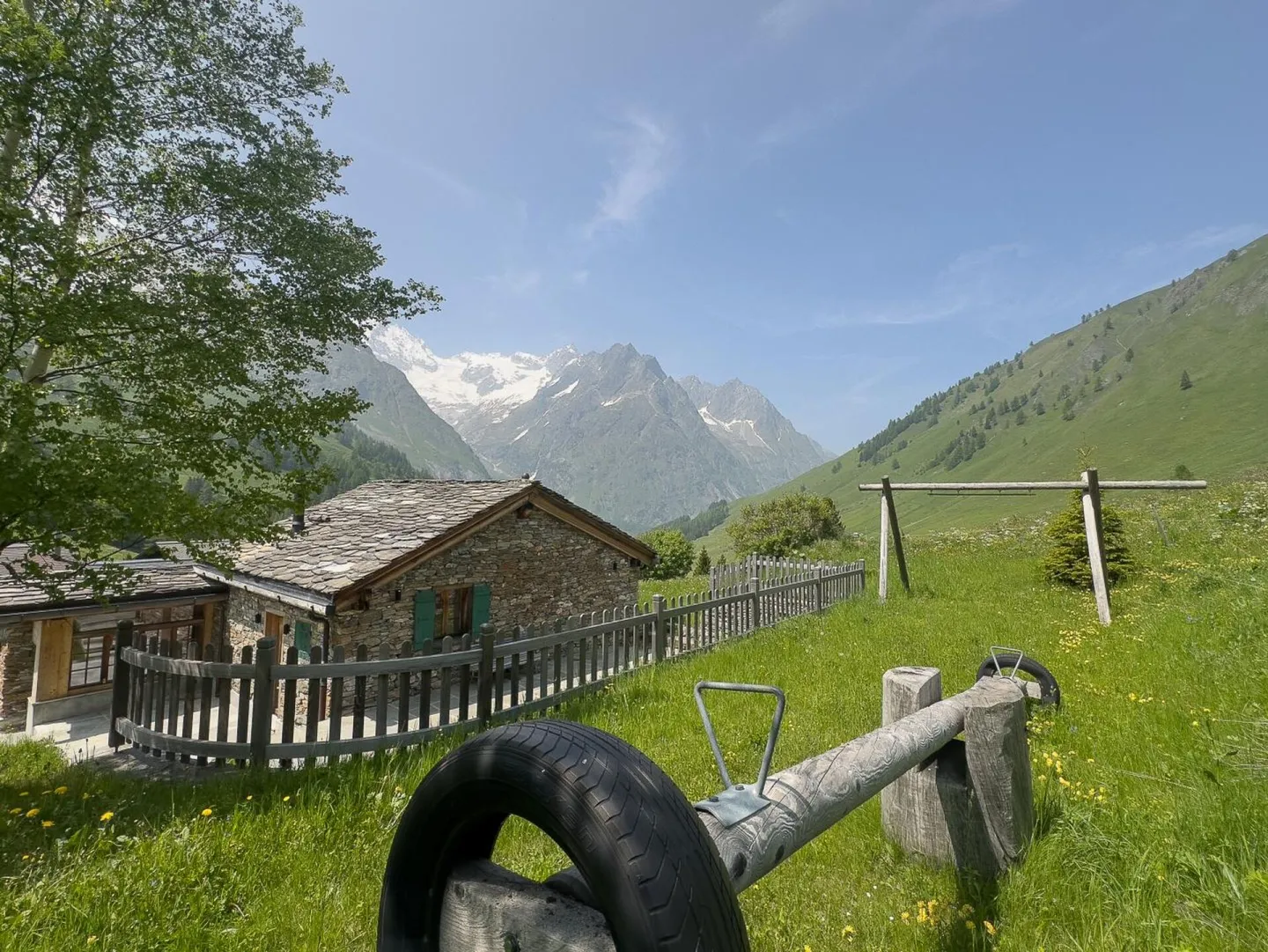 Dorfhaus 3,5 Zimmer in La Fouly VS - Foto 1 von 8