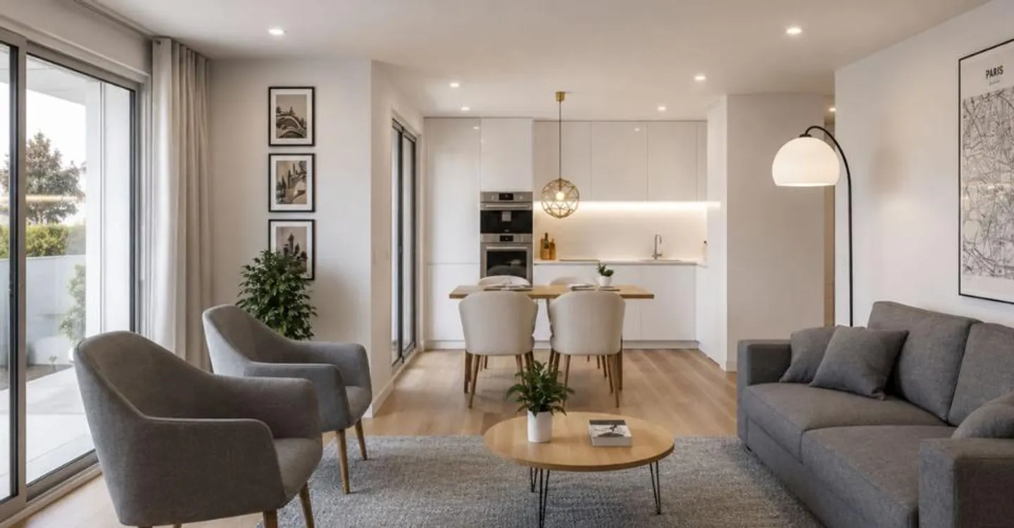 Charmant appartement 4,5 pièces - Photo 3 sur 6