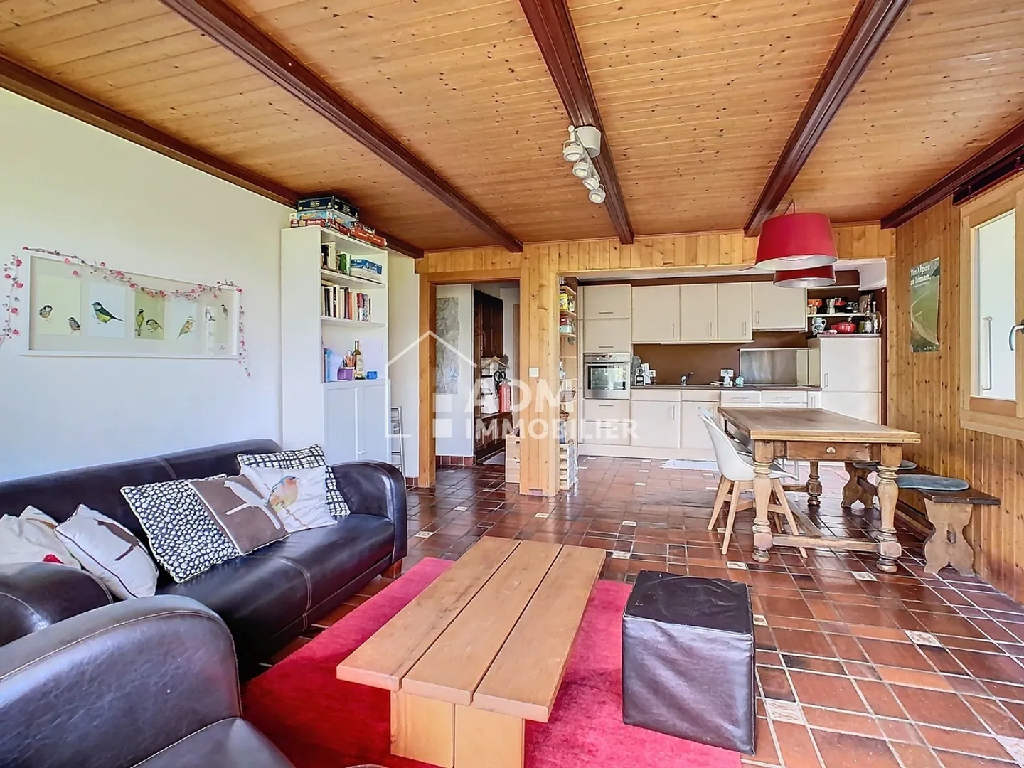 Ovronnaz, charmante 4,5-Zimmer-Wohnung in den Höhen - Foto 4 von 12