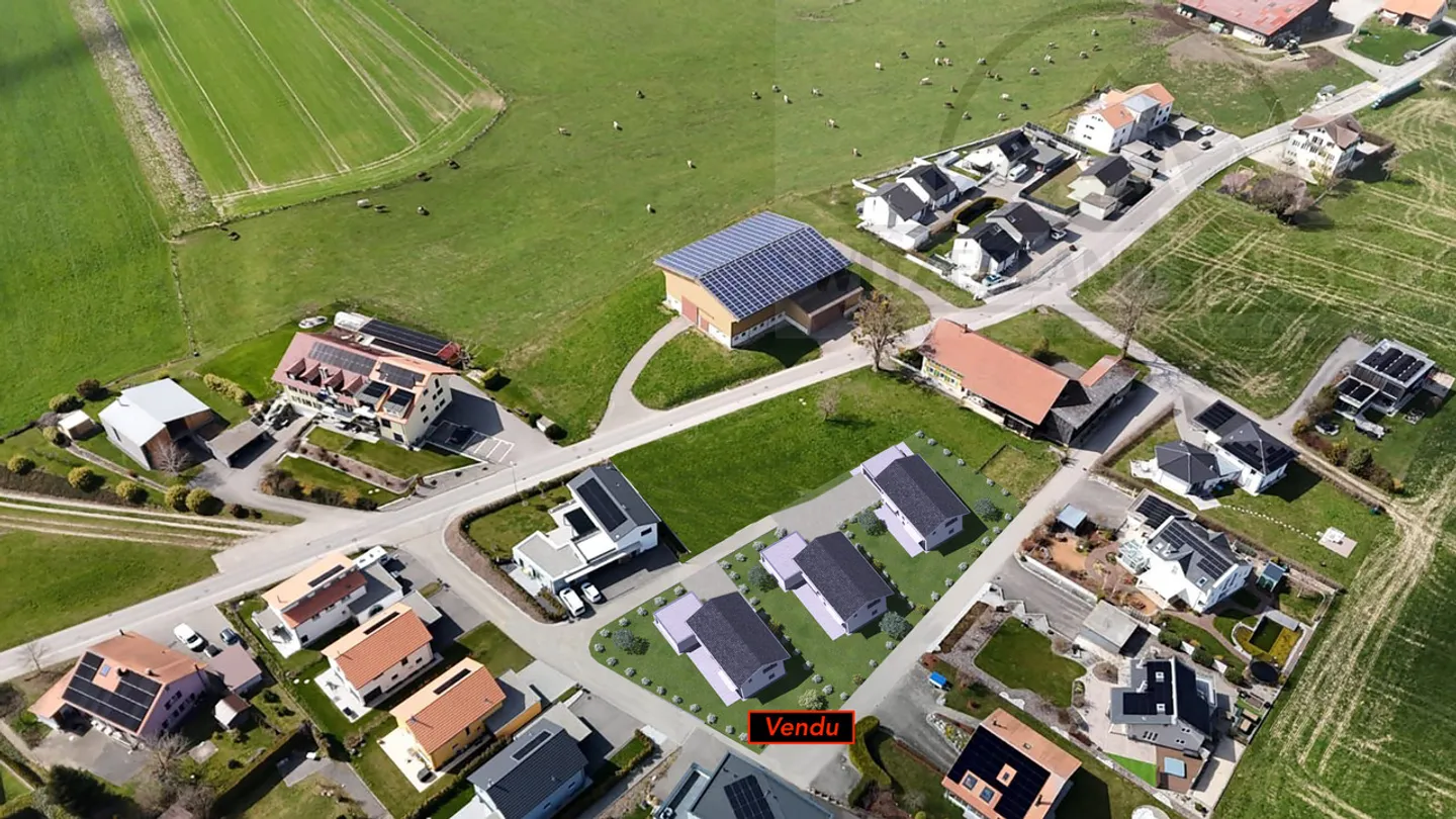 Magnifique villa individuelle de 5.5 pièces avec grand jardin à Lovens - Photo 2 sur 10