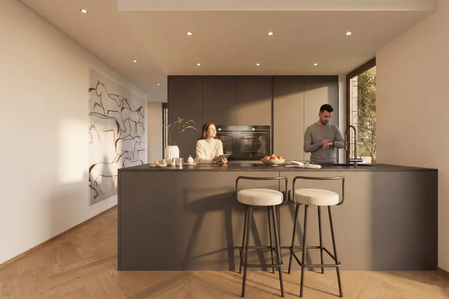 Moderne Doppelhaushälften - Foto 5 von 12