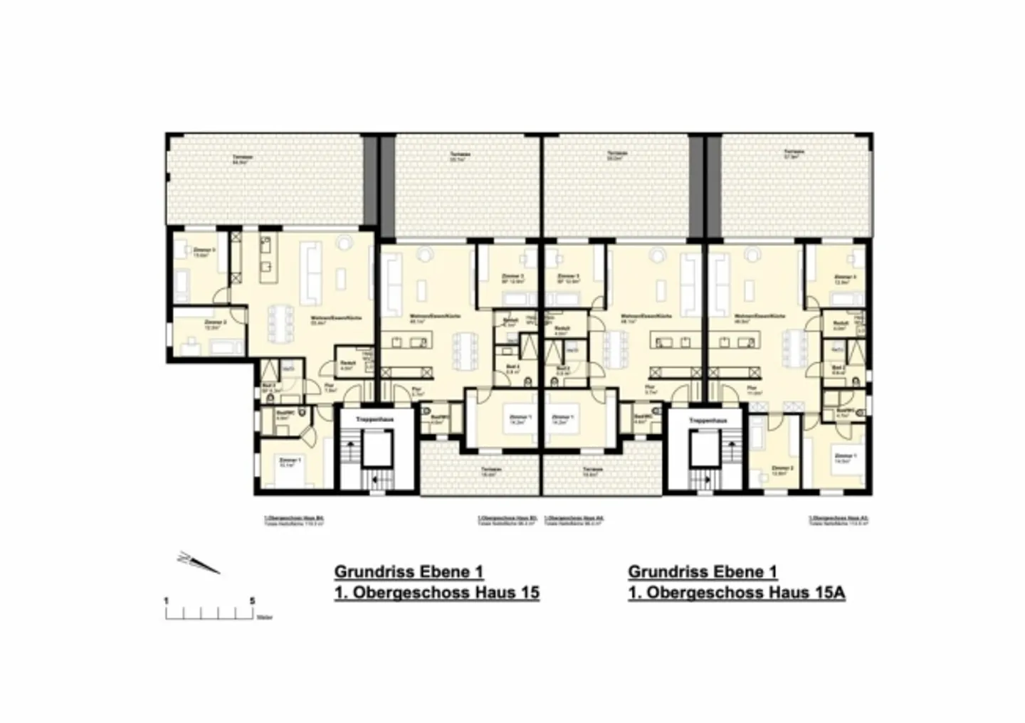 «WOHNEN AN PERFEKTER ZENTRUMSLAGE; 3 1/2 Zimmer Etagenwohnung B3» - Foto 8 von 11