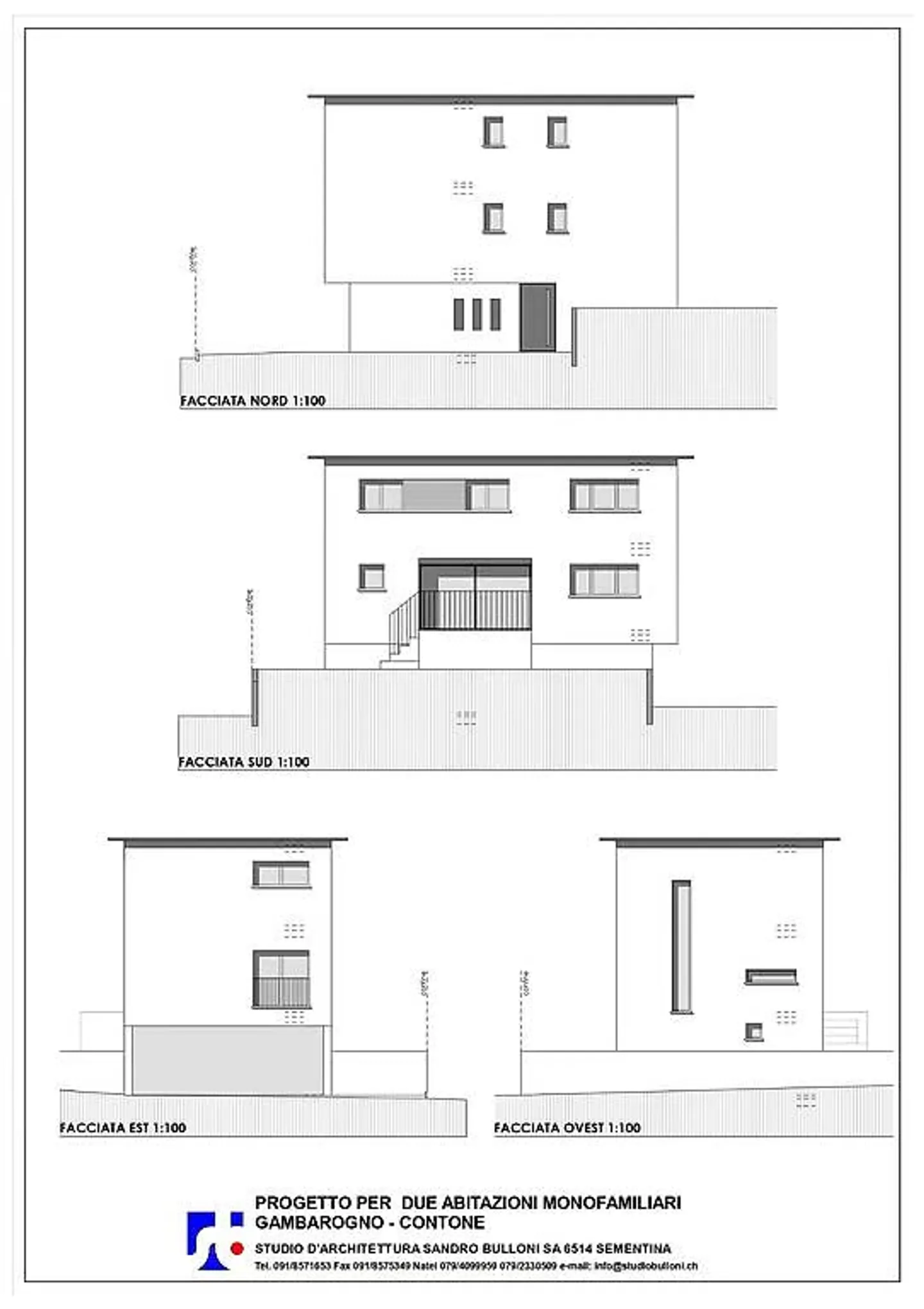 Casa unifamiliare da costruire a Contone - Foto 9 di 9
