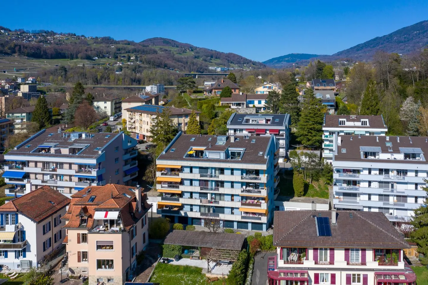 Place de parc extérieure à Vevey - Photo 1 sur 1