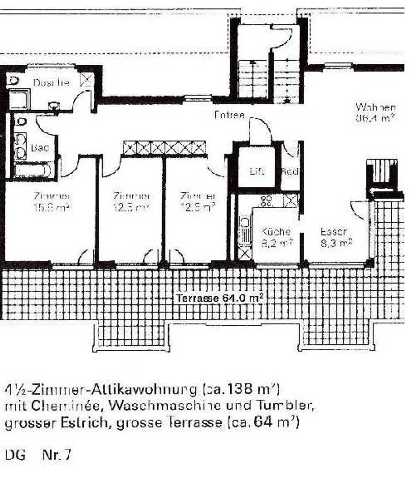 Attique à louer - Photo 10 sur 10