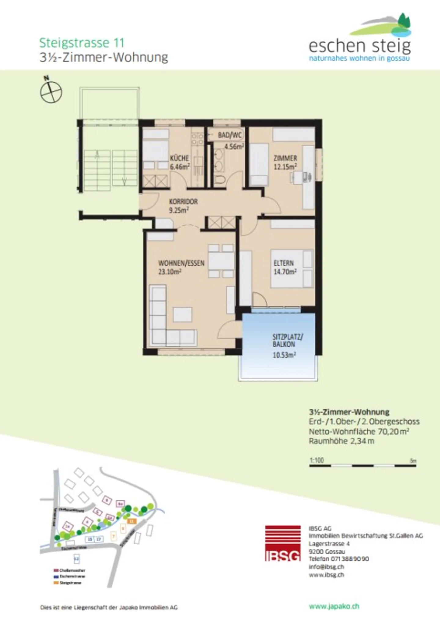 Charming 3.5-Room Apartment - Photo 9 of 11