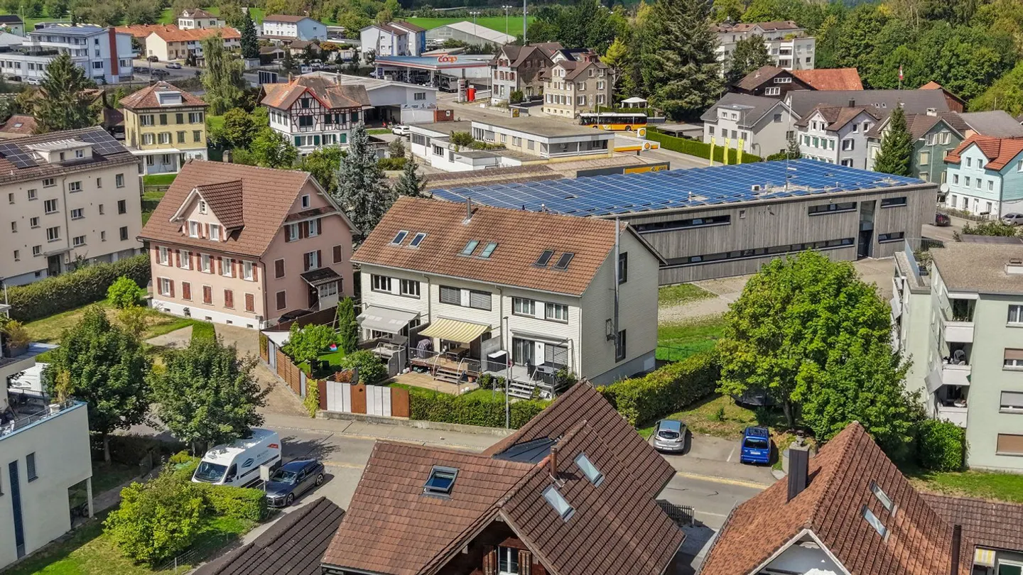 Familienfreundliches Reiheneckhaus in Flawil - Foto 25 von 30