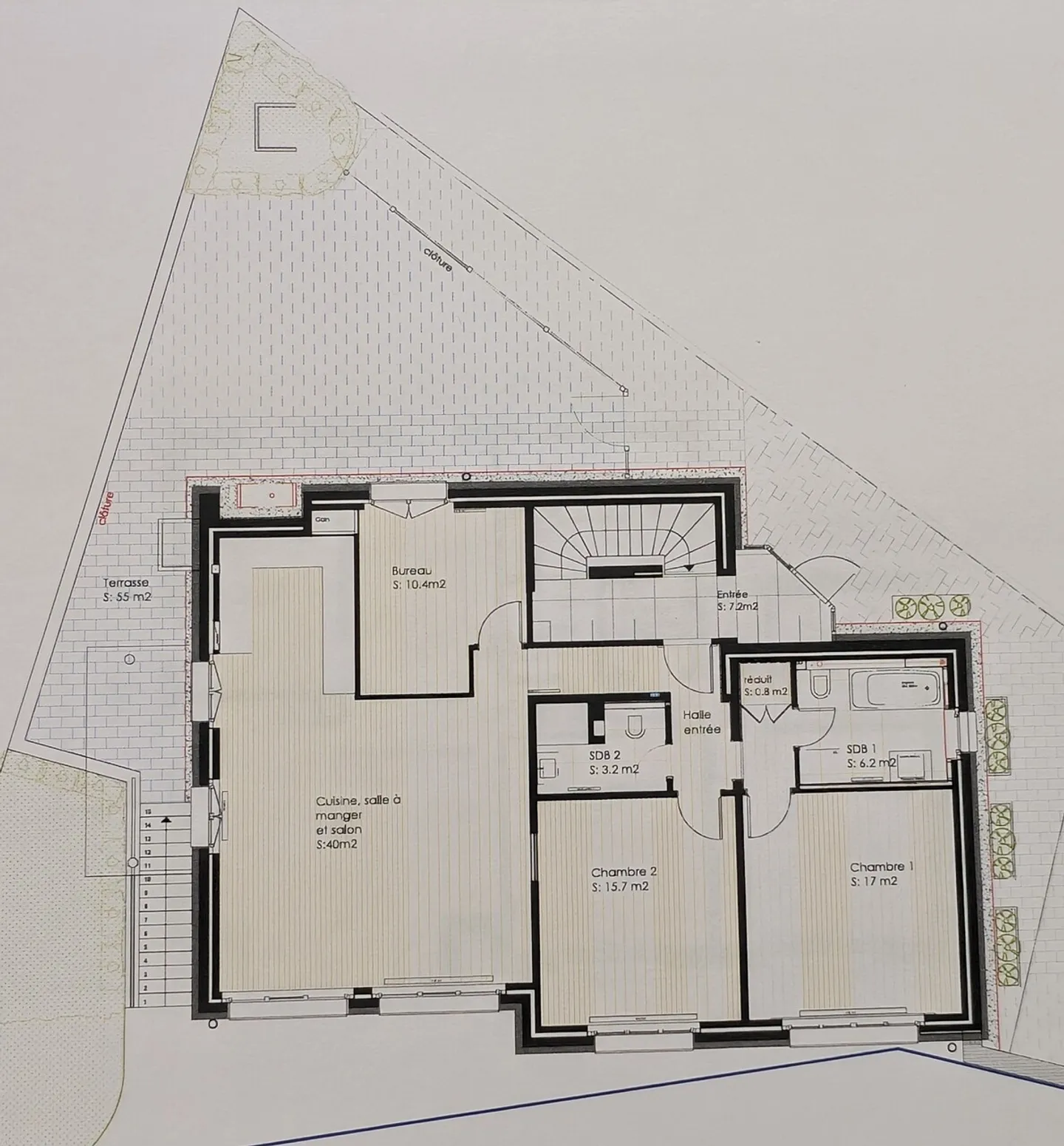 Appartement rénové 4.5 pièces - Photo 1 sur 3