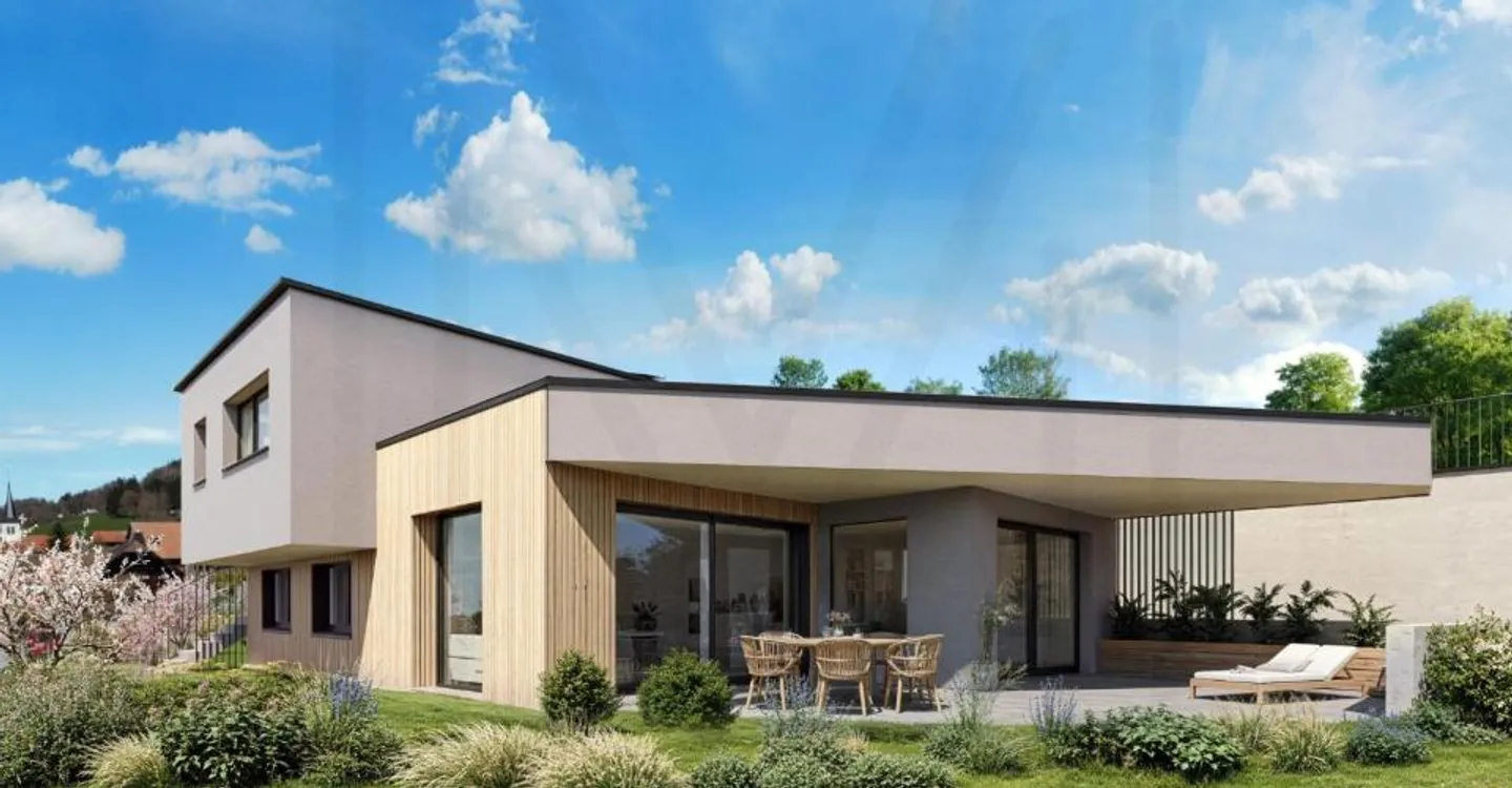 Nouvelle villa contiguë avec vue lac - Photo 2 sur 12