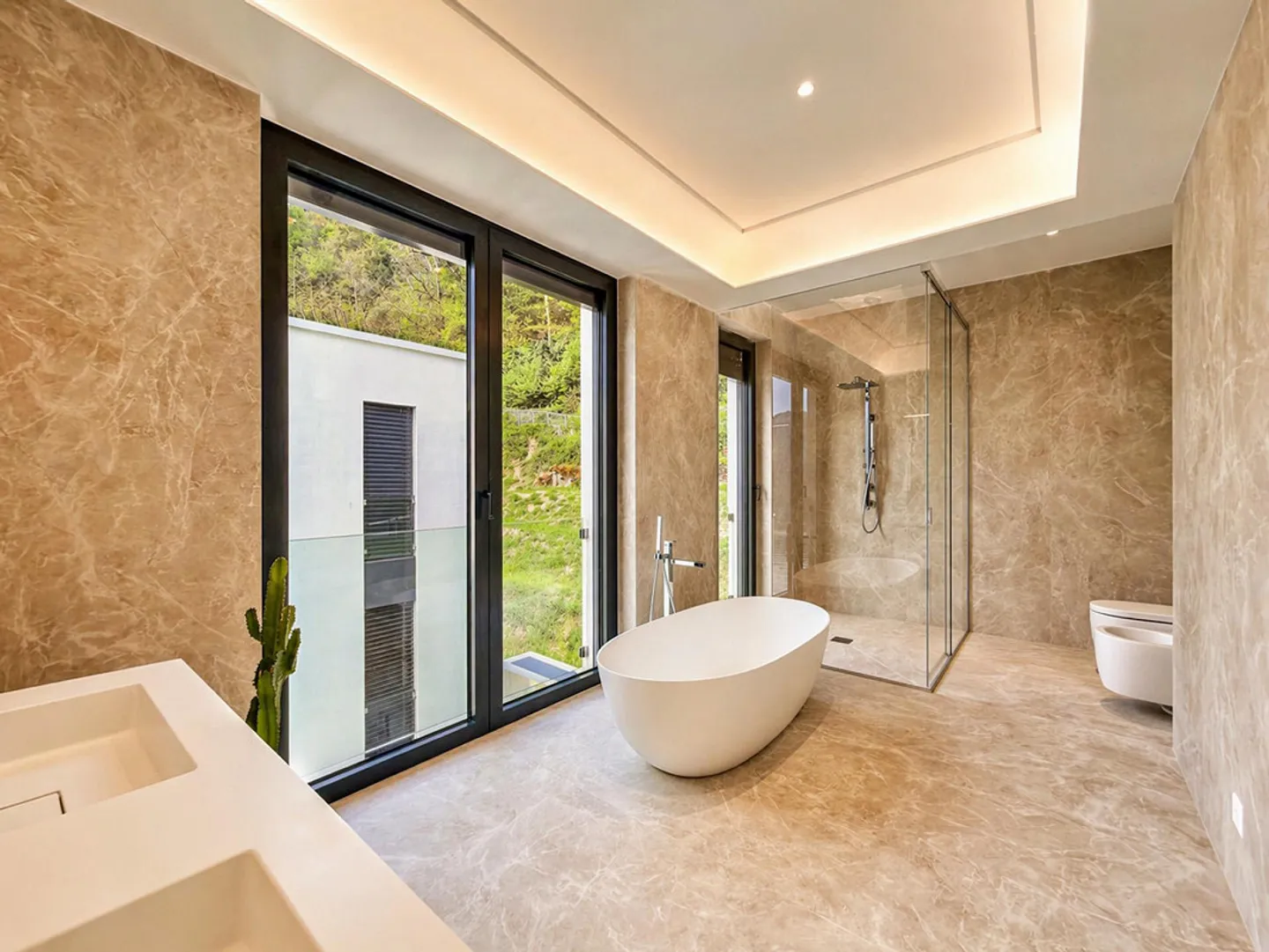 Attico di lusso 4,5 stanze con vista lago a Bissone - Foto 7 di 12