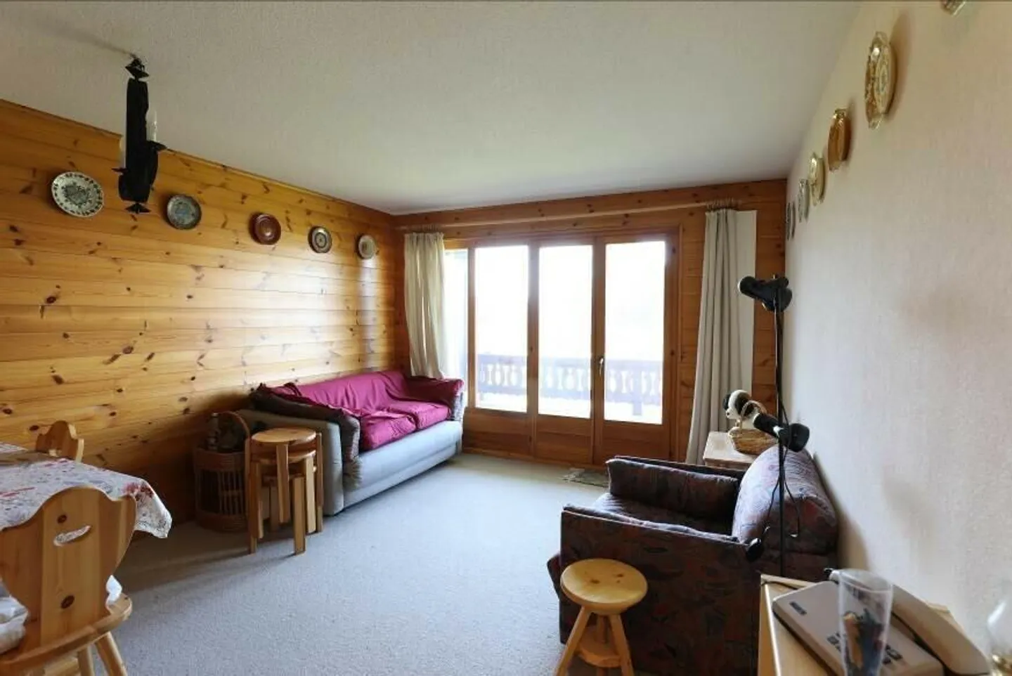 Villars-Vacances 14 - 2 möblierte Zimmer zu vermieten max 11 Monate - Foto 7 von 8
