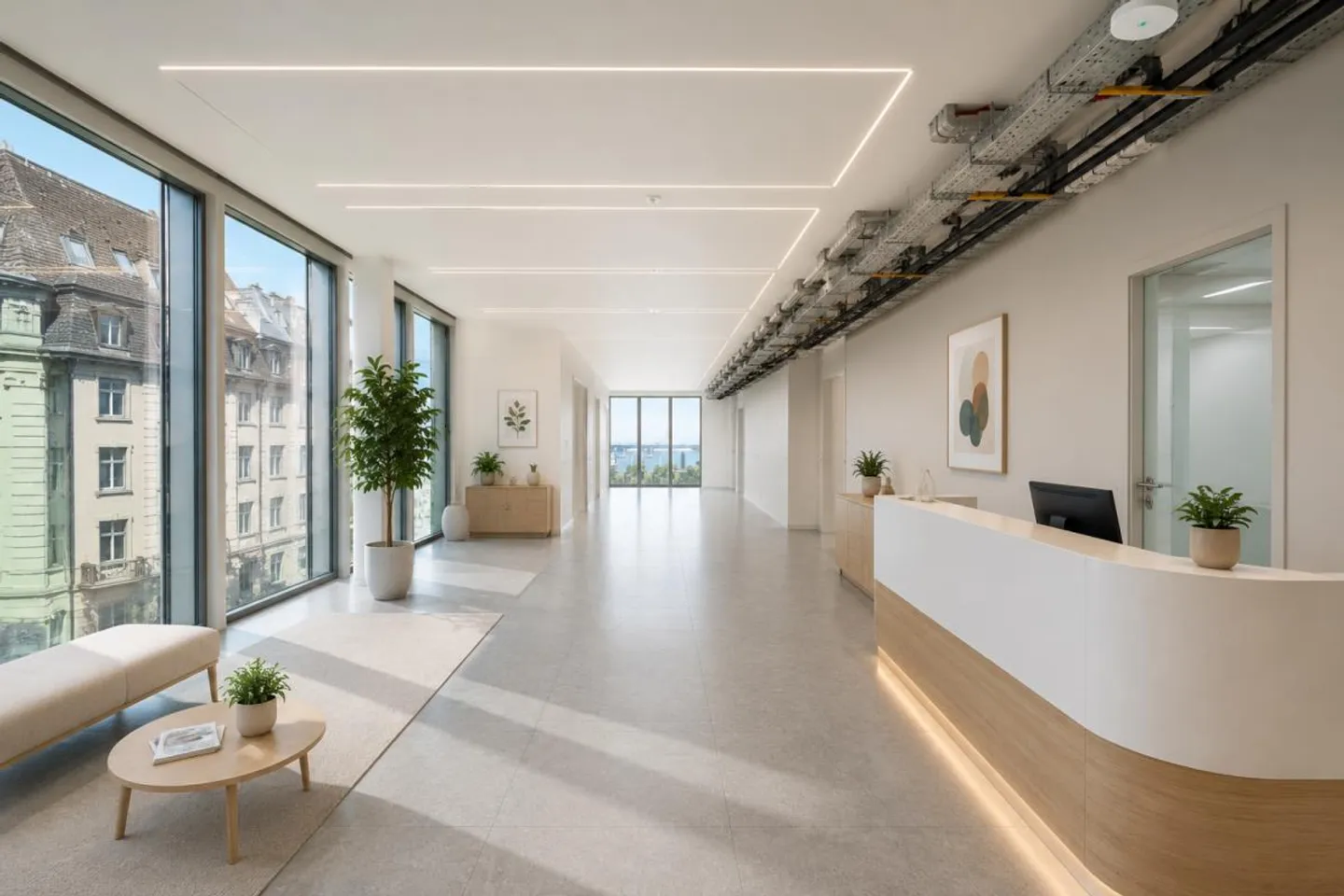 Votre emplacement commercial représentatif dans le nouveau bâtiment de la gare à Bu... - Photo 2 sur 9