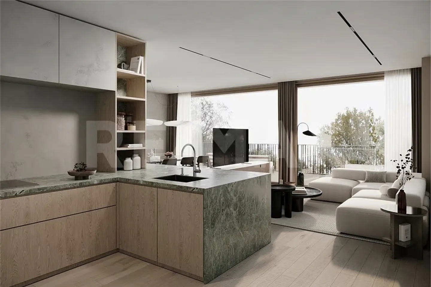 NEUBAU, moderne 4.5-Zi.-Wohnung 007, 1. OG, individuelle Innenraumgestaltung, Brunnen SZ - Photo 2 of 12