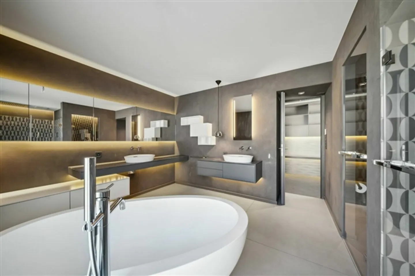 Conception architecturale pour cet hôtel de 210m2 au cœur de Blonay - Photo 11 sur 13