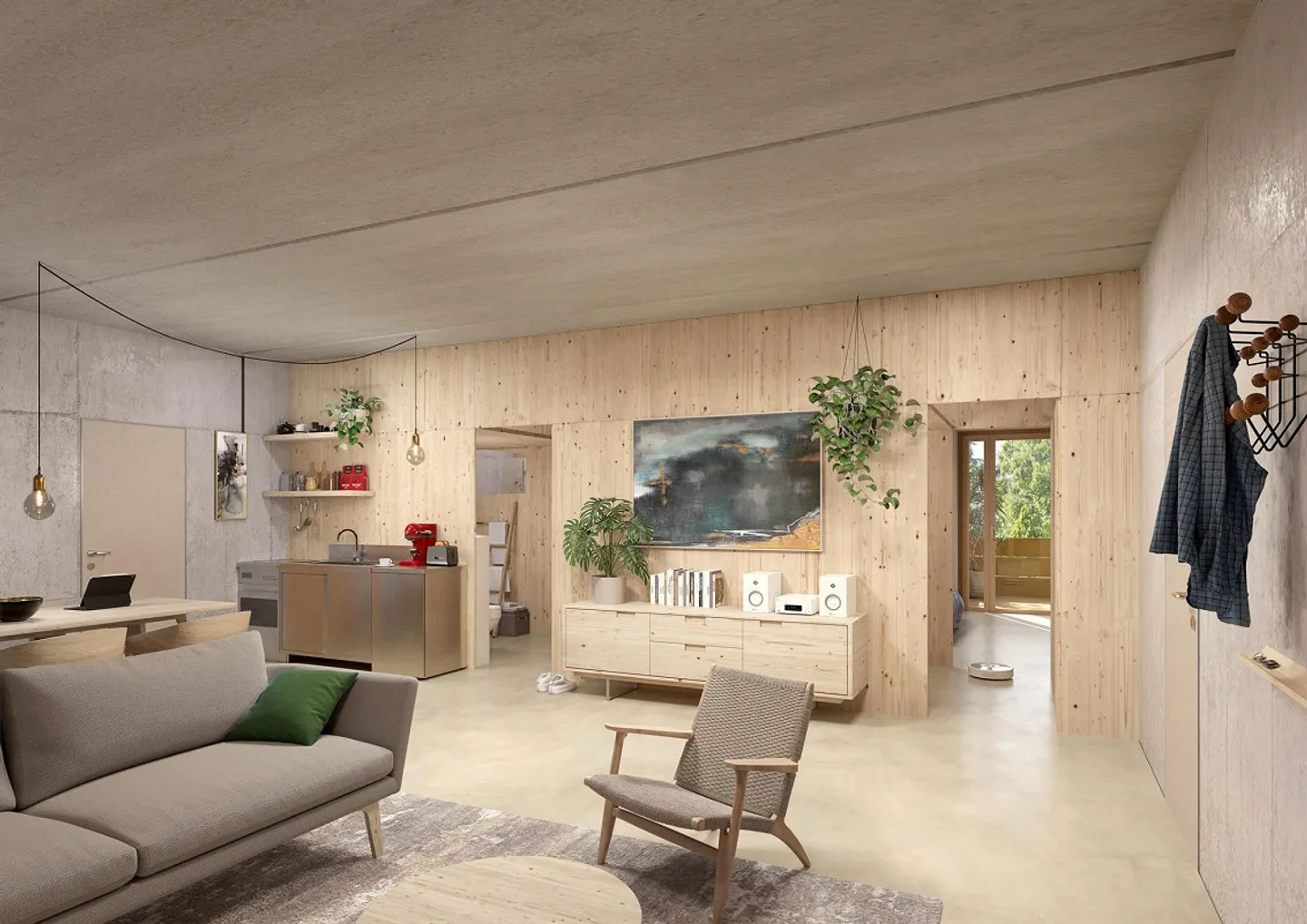PRIMA AFFITTAZIONE – HOMEBASE PRATTELN - Foto 4 di 4