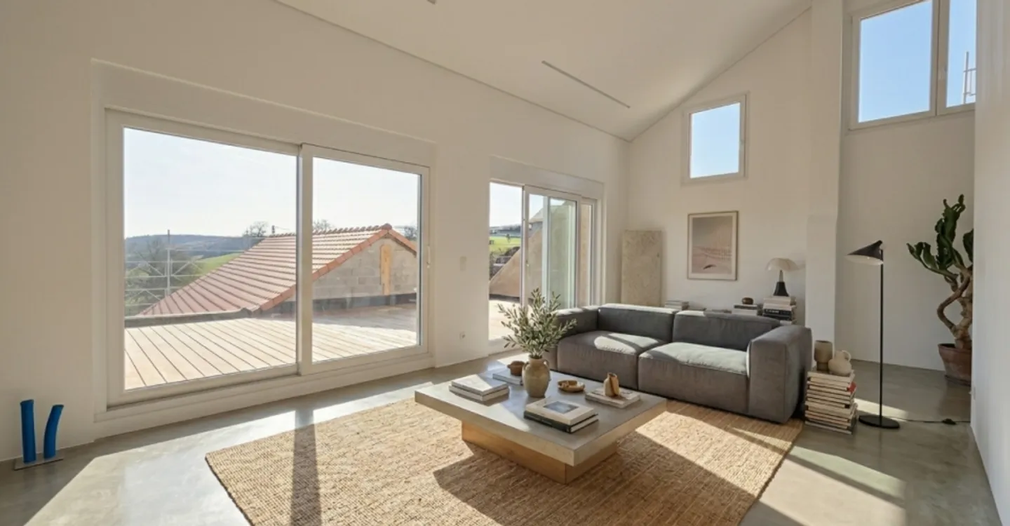 AN EXCEPTIONAL LOT WITH GARDEN, TERRACE WITHOUT OVERLOOKING AND MOUNTAIN VIEW! - Photo 3 of 8