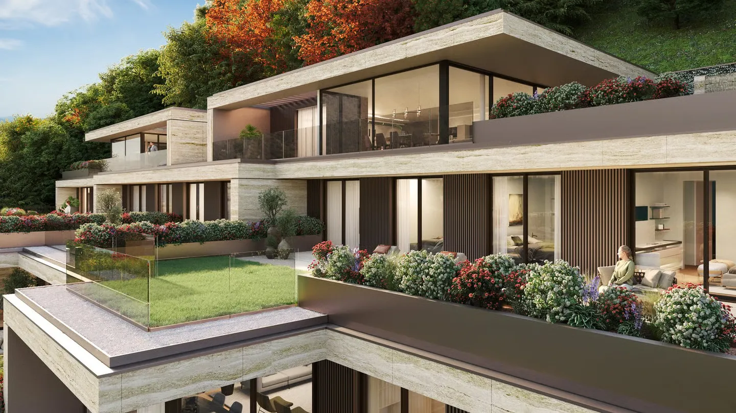 Appartement 3.5 pièces avec jardin et terrasse – Résidence Foresta, Lugano - Photo 9 sur 9