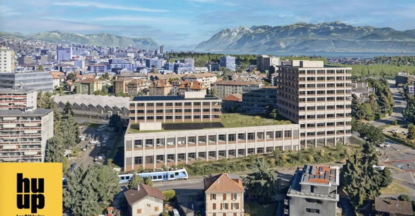 Vaudbureaux, verbleibende 4.000 m2, Minergie, herrlicher Blick, teilbar, bei ... - Foto 5 von 9