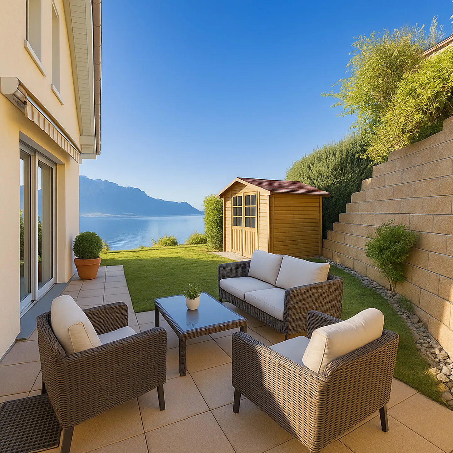 Moderne Einzelvilla mit Pool und atemberaubendem Blick! - Foto 6 von 21