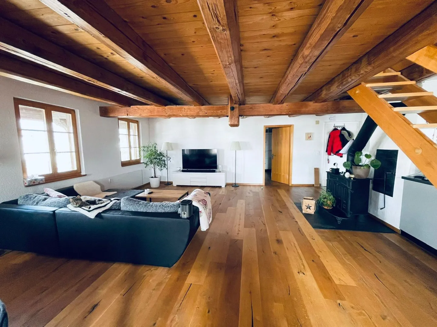 Appartamento duplex 3 1/2 camere in fattoria - Foto 1 di 10