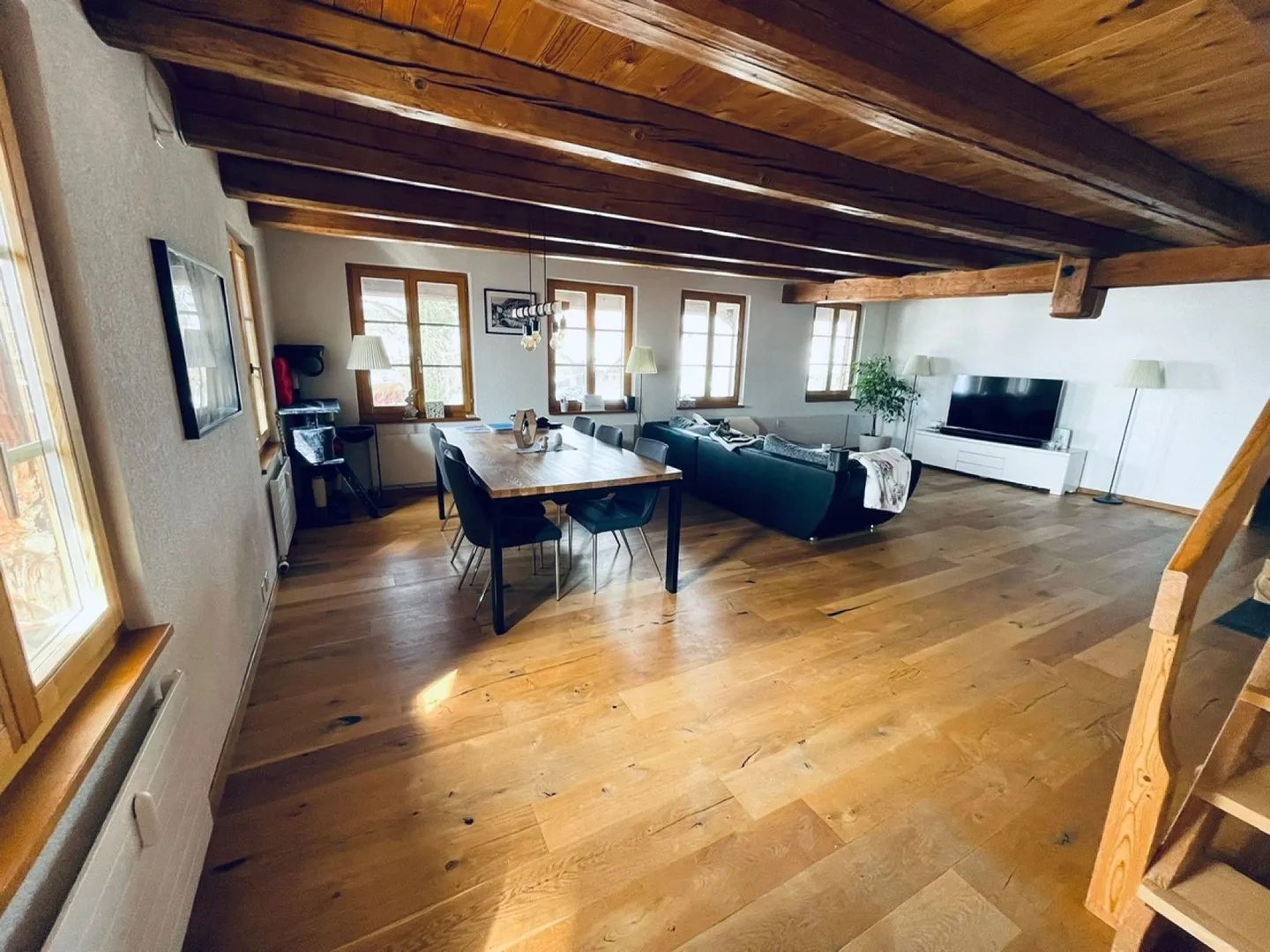Appartamento duplex 3 1/2 camere in fattoria - Foto 2 di 10
