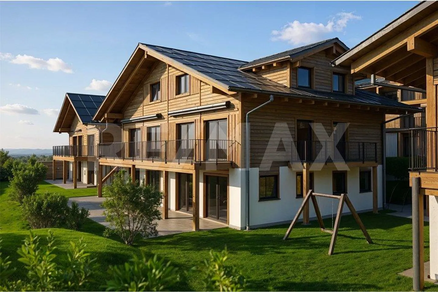 Maisons neuves modernes et écoénergétiques de 6,5 pièces dans un emplacement ensoleillé, résidence principale et secondaire - Photo 1 sur 13