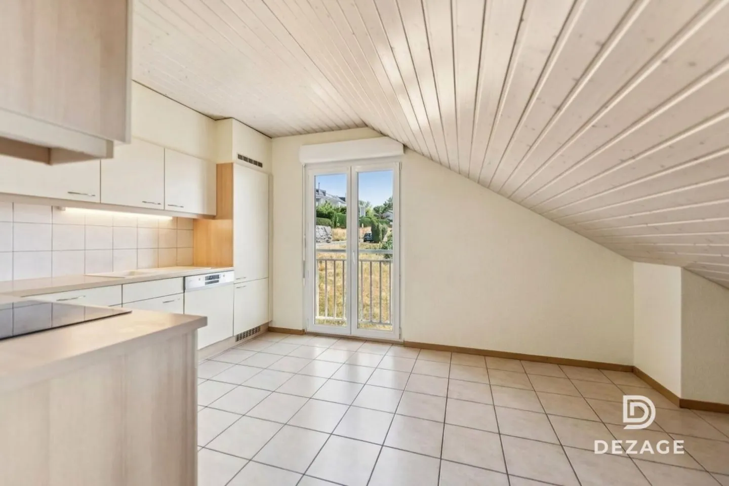 Appartement en attique spacieux avec beaucoup de lumière près de Lausanne avec vue panoramique sur le lac - Photo 5 sur 13