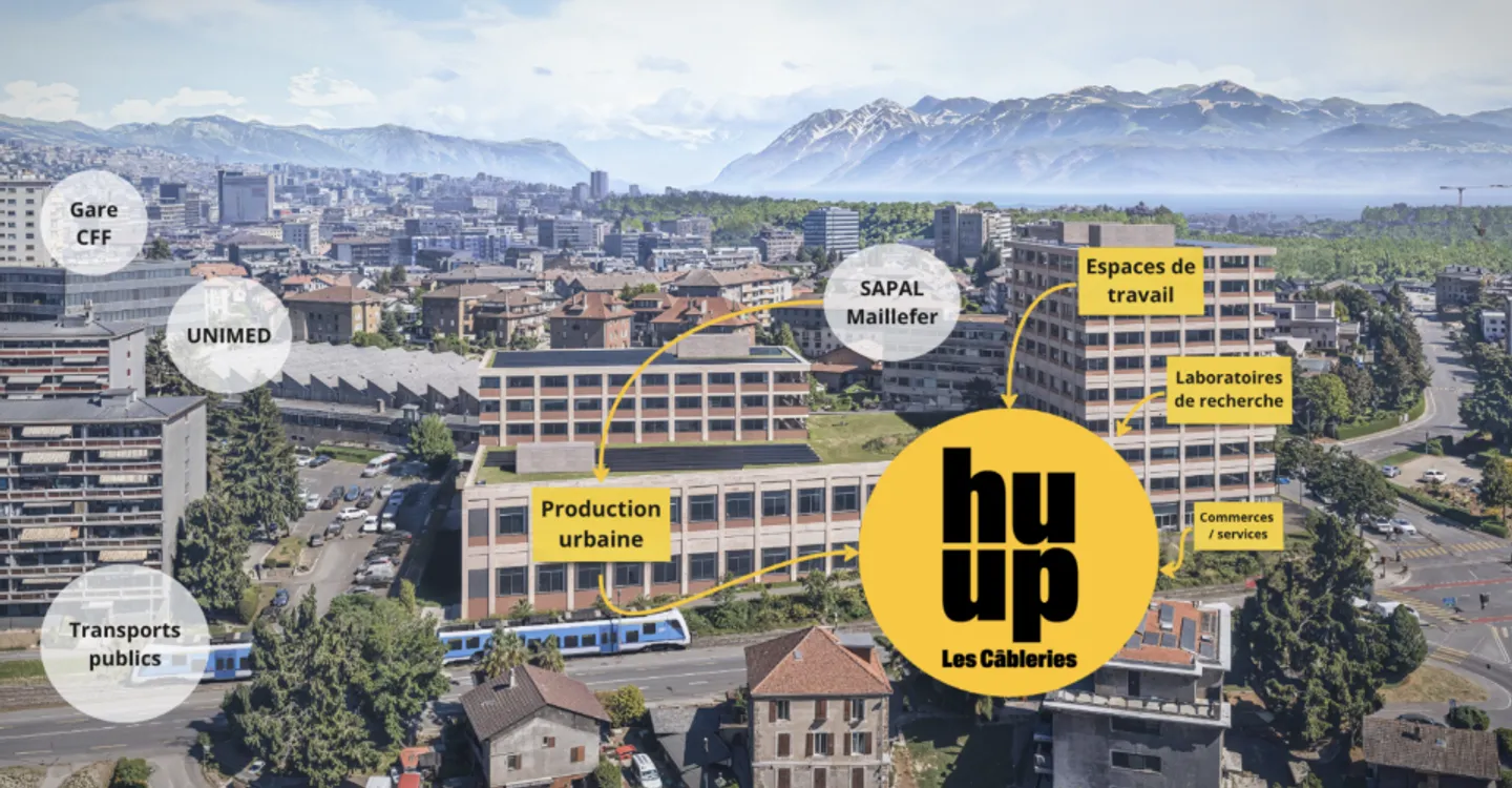 Uffici Vaud, 4 piani di 750 m2 ancora in affitto Minergie ai piedi ... - Foto 1 di 9