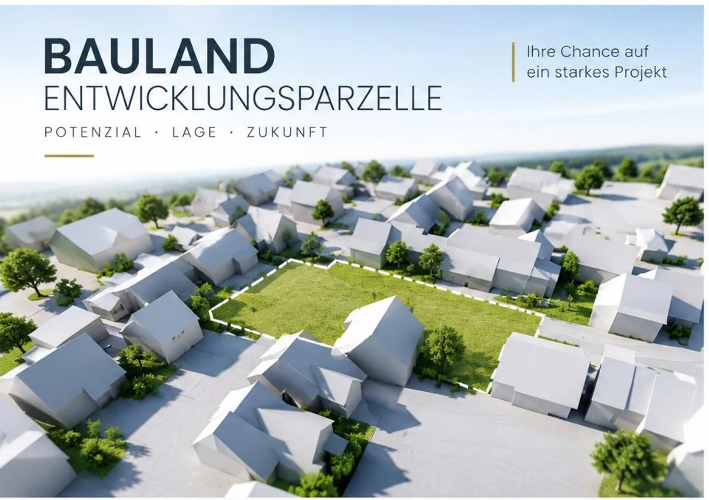 Terrain constructible de 539 m2 avec maison individuelle existante dans la zone centrale d'Etti... - Photo 1 sur 13