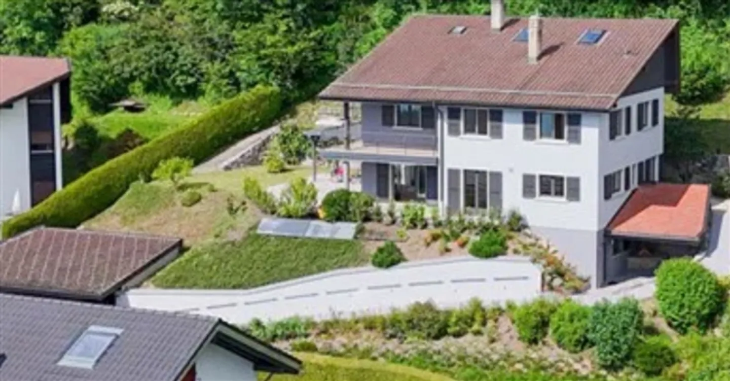 Magnifique villa individuelle - Vue panoramique sur le lac Léman et les Alpes - Photo 2 sur 7