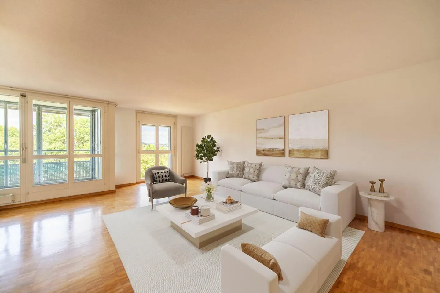 Charming 3.5-room apartment with cozy veranda - Photo 1 of 16