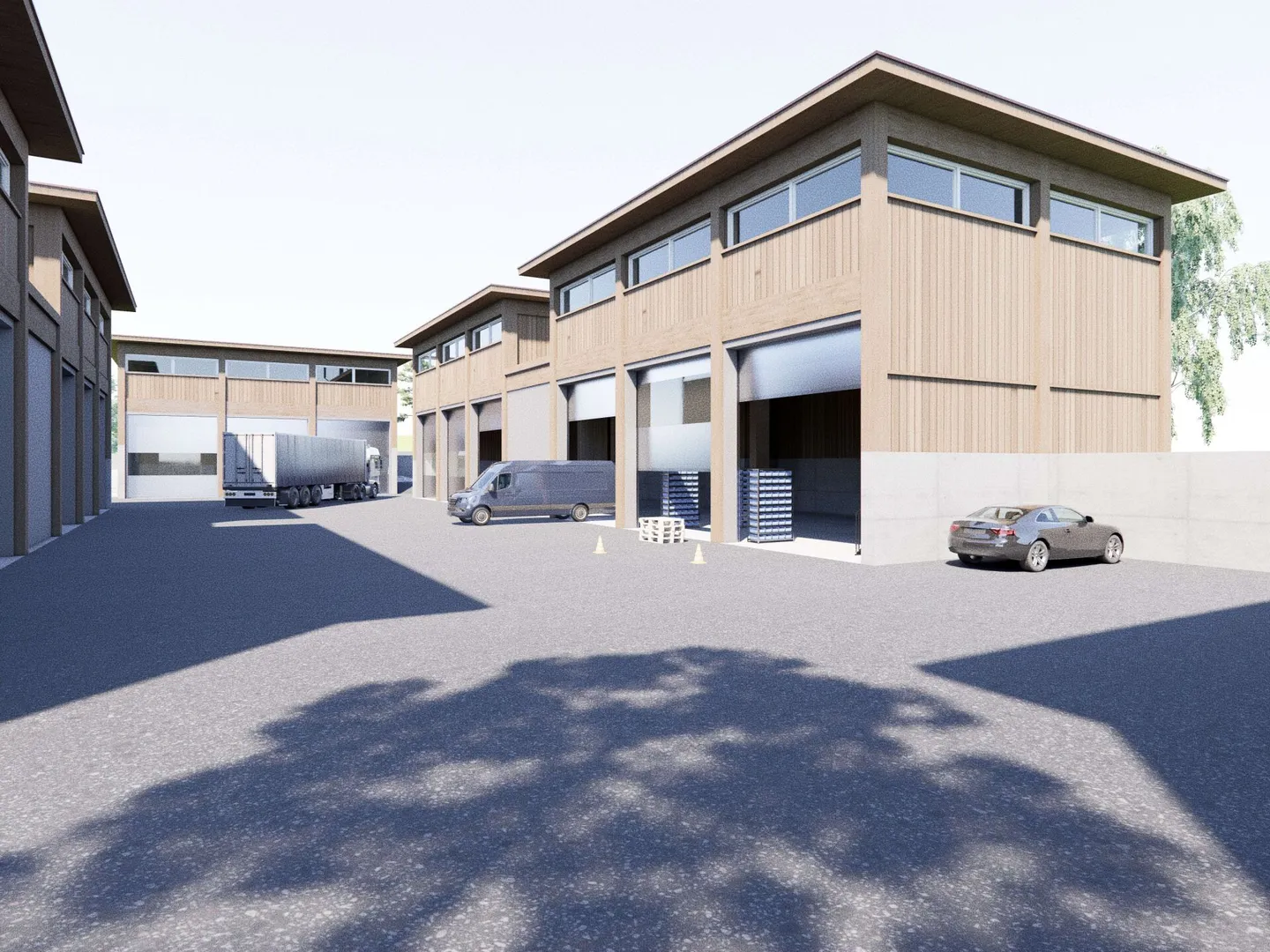 AAREPARK ANNAMATT: Terreno commerciale di 6'240 m2 in diritto di costruzione - Progetto guida come ispirazione! - Foto 1 di 9