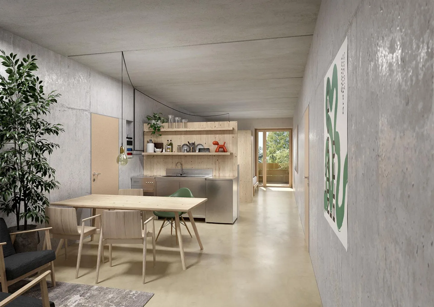 PRIMA AFFITTAZIONE – HOMEBASE PRATTELN - Foto 4 di 4