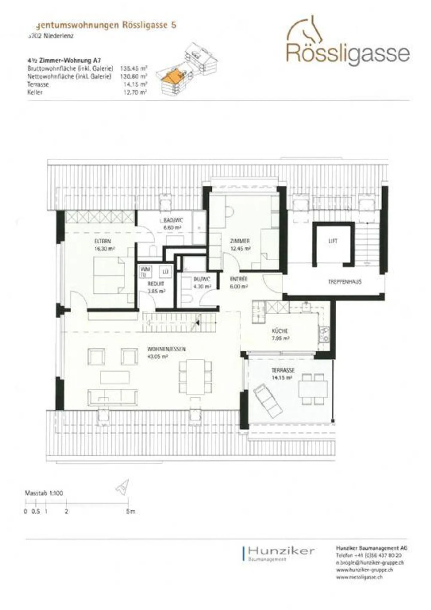 Moderner Duplex in Niederlenz - Foto 13 von 13
