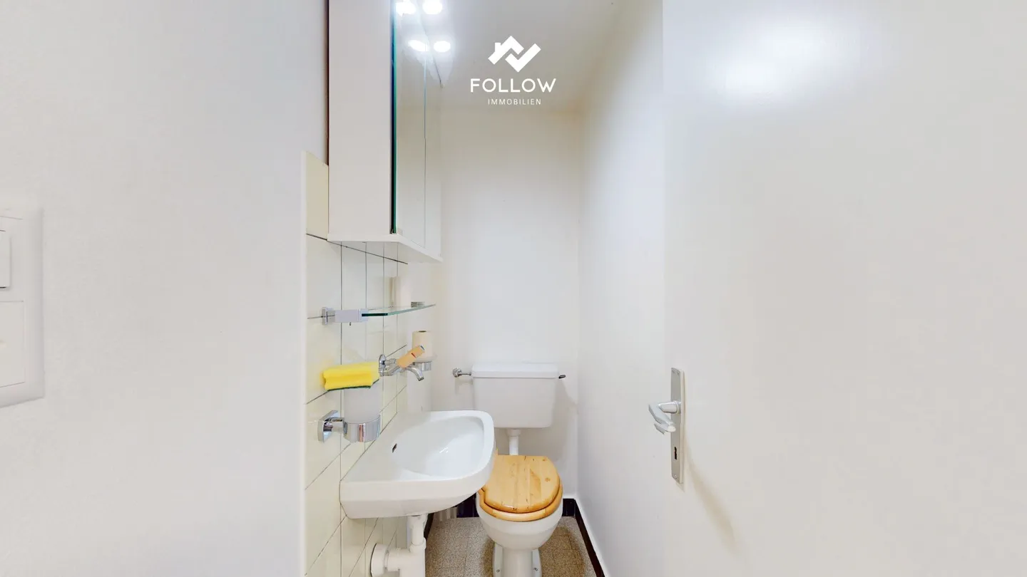 Appartamento affascinante con 3 stanze e un fascino ristrutturato - situato nel centro di Lengnau - Foto 8 di 10