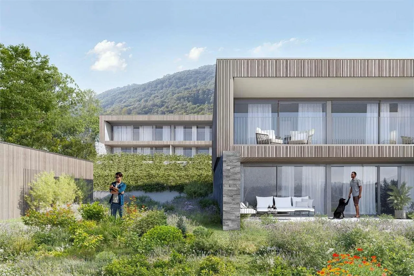 Tesserete - Spettacolare villa a schiera in costruzione - Foto 1 di 9