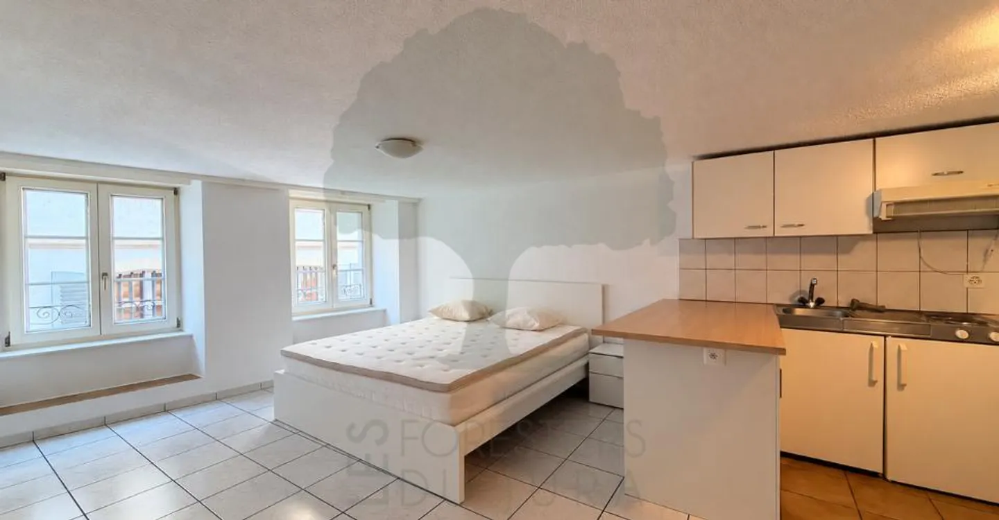 Furnished 1.5 Room Apartment in the Heart of Porrentruy - Photo 1 of 3