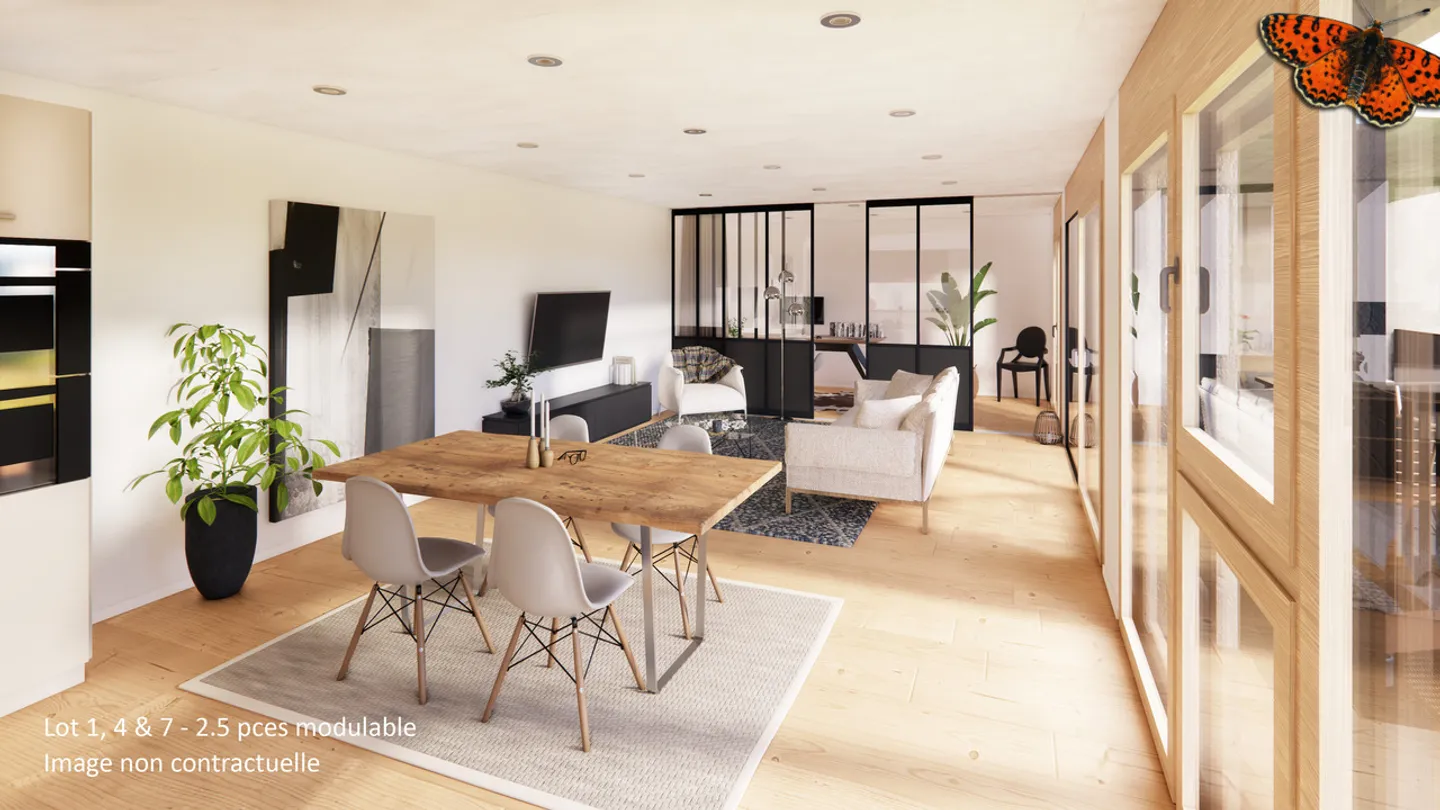 2-Zimmer-Modulwohnung in Broc in einer neuen Promotion! - Foto 2 von 7