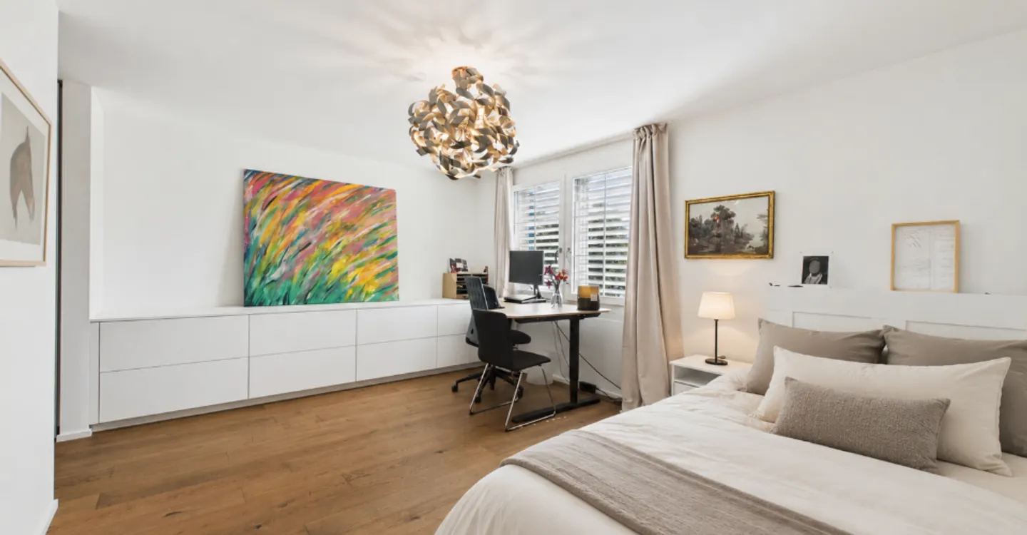 Appartamento Attico Elegante con Vista Lago - Foto 4 di 7