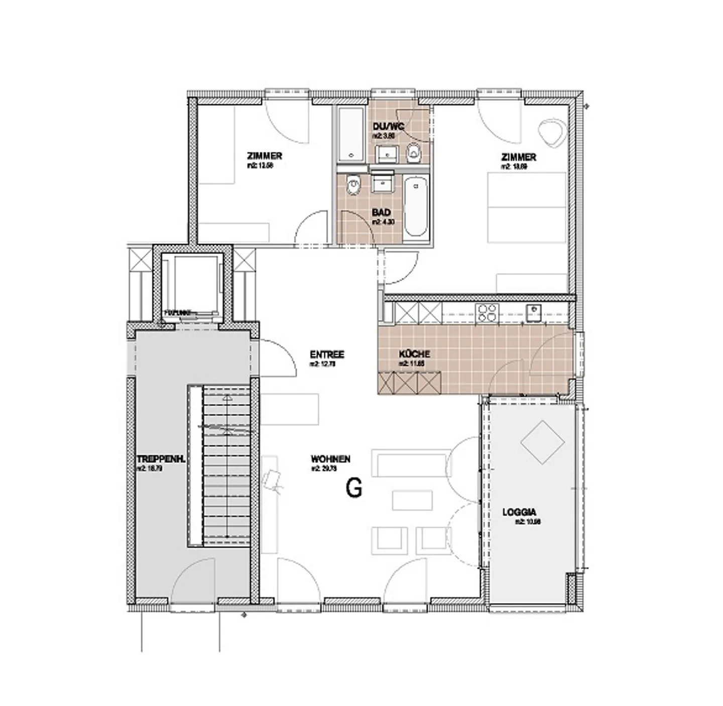 Moderne Wohnung auf der Allschwiler Höhe - Photo 6 of 6