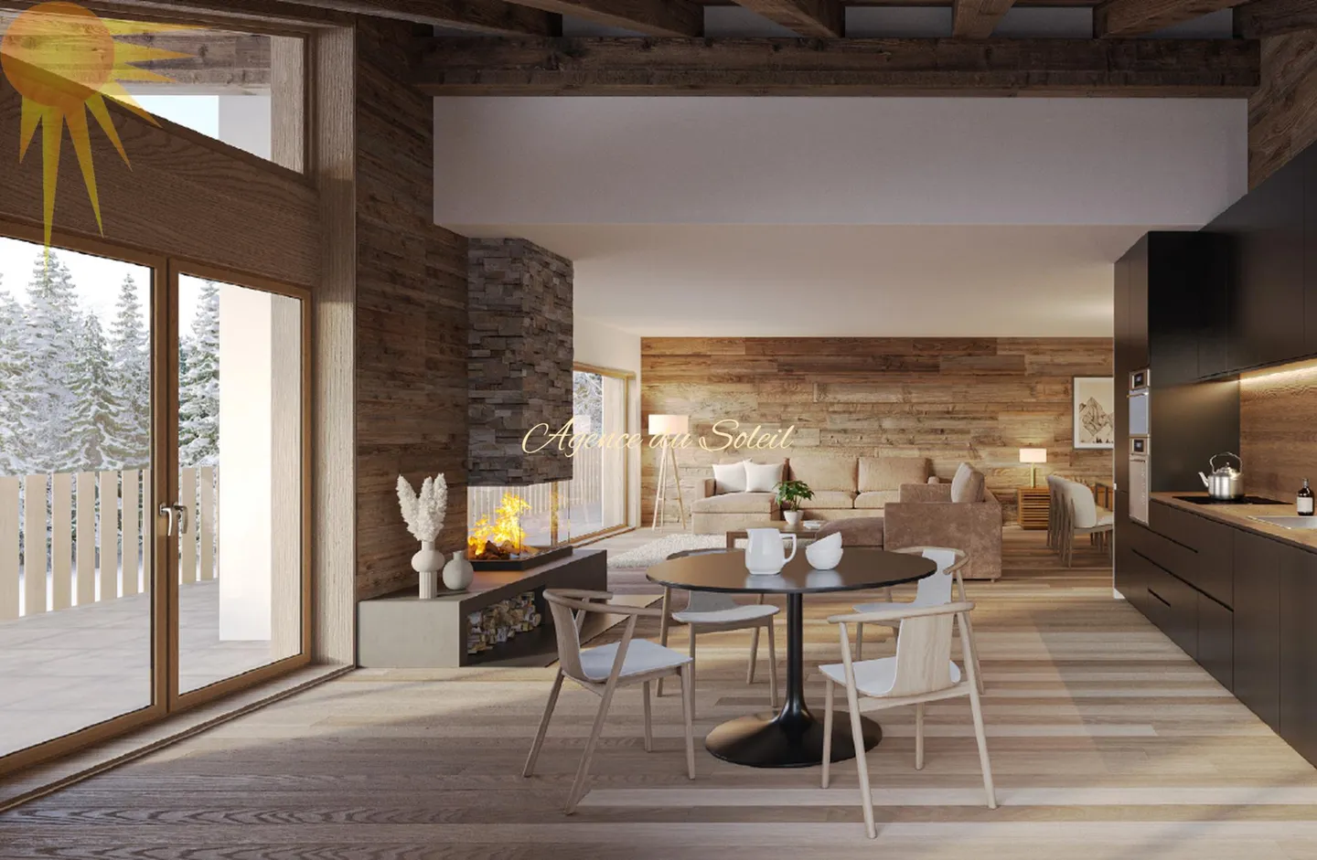 Exceptional 4.5-room apartment, new and ideally located in Crans!! - Photo 2 of 11