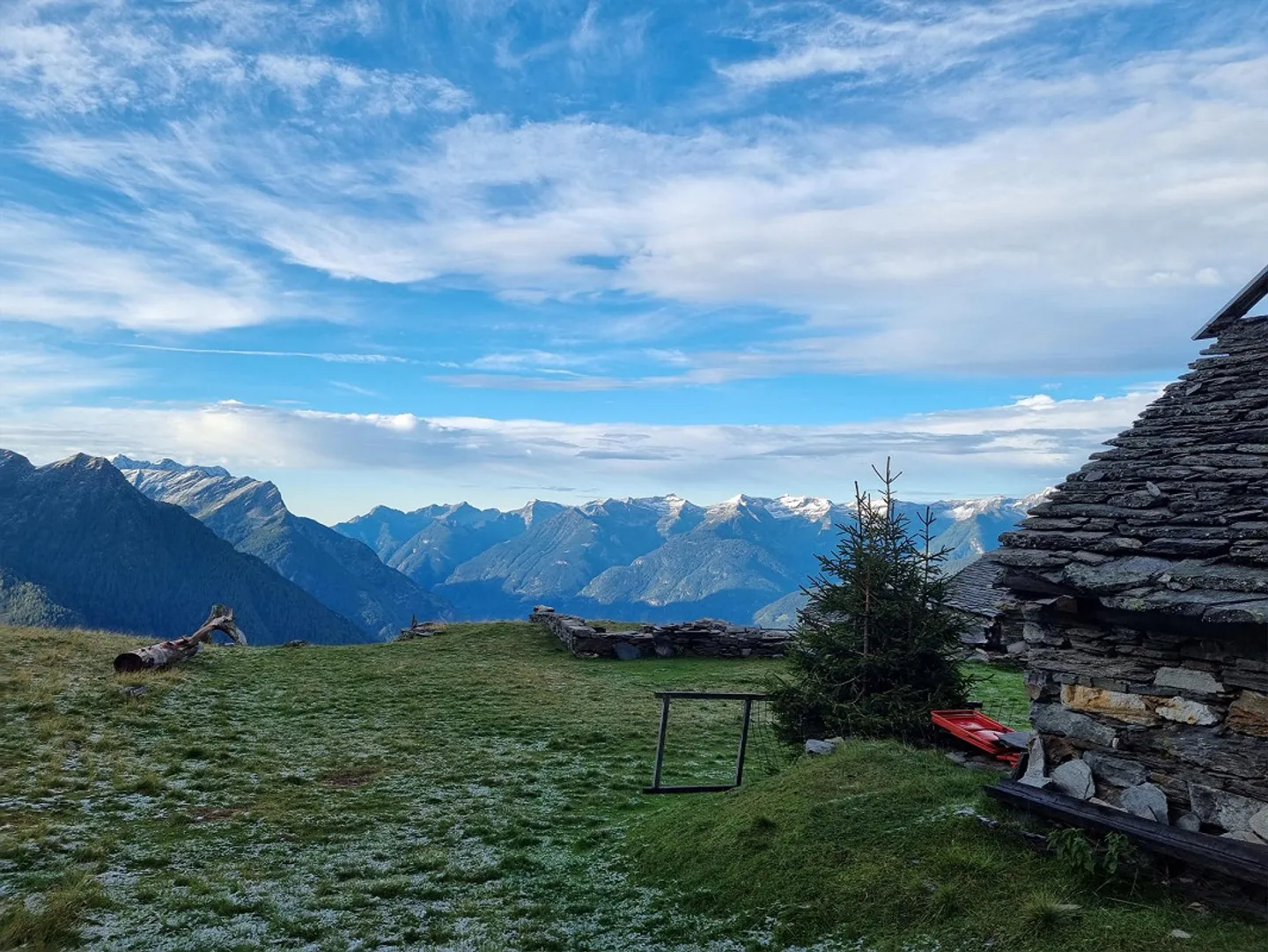 Malvaglia - Alp di Ciòu wunderschönes Rustico - Foto 1 von 20