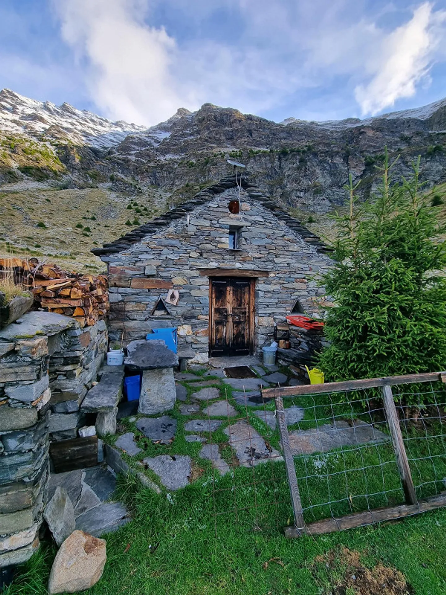 Malvaglia - Alp di Ciòu wunderschönes Rustico - Foto 2 von 20
