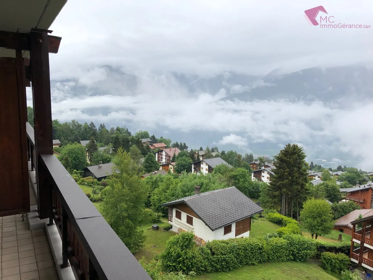 Ovronnaz - Charmantes Studio Süd in der Nachbarschaft Mayen Blanc - Foto 10 von 10