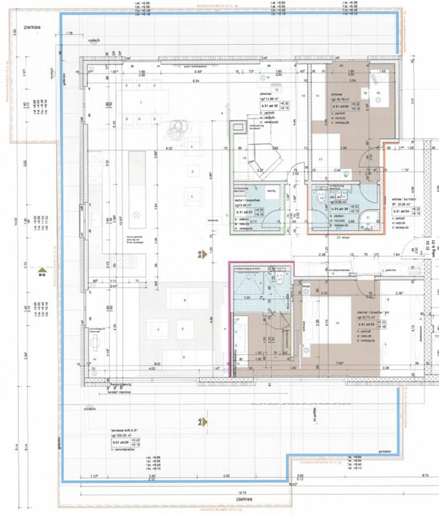 Appartement penthouse spacieux avec atelier séparé au rez-de-chaussée - Photo 16 sur 17