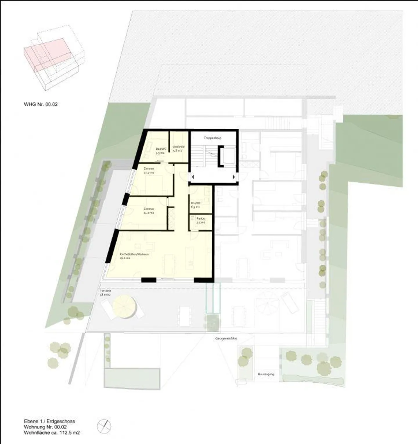 NUOVA COSTRUZIONE | VIVERE CON UNA VISTA | TERRAZZE SOLEGGIATE | ALTA PRIVACY - Foto 7 di 9