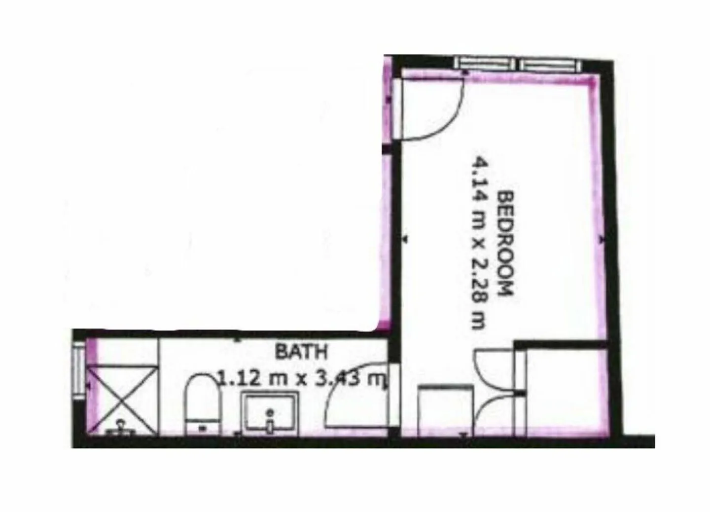 Furnished 1.0-room apartment - Photo 5 of 5