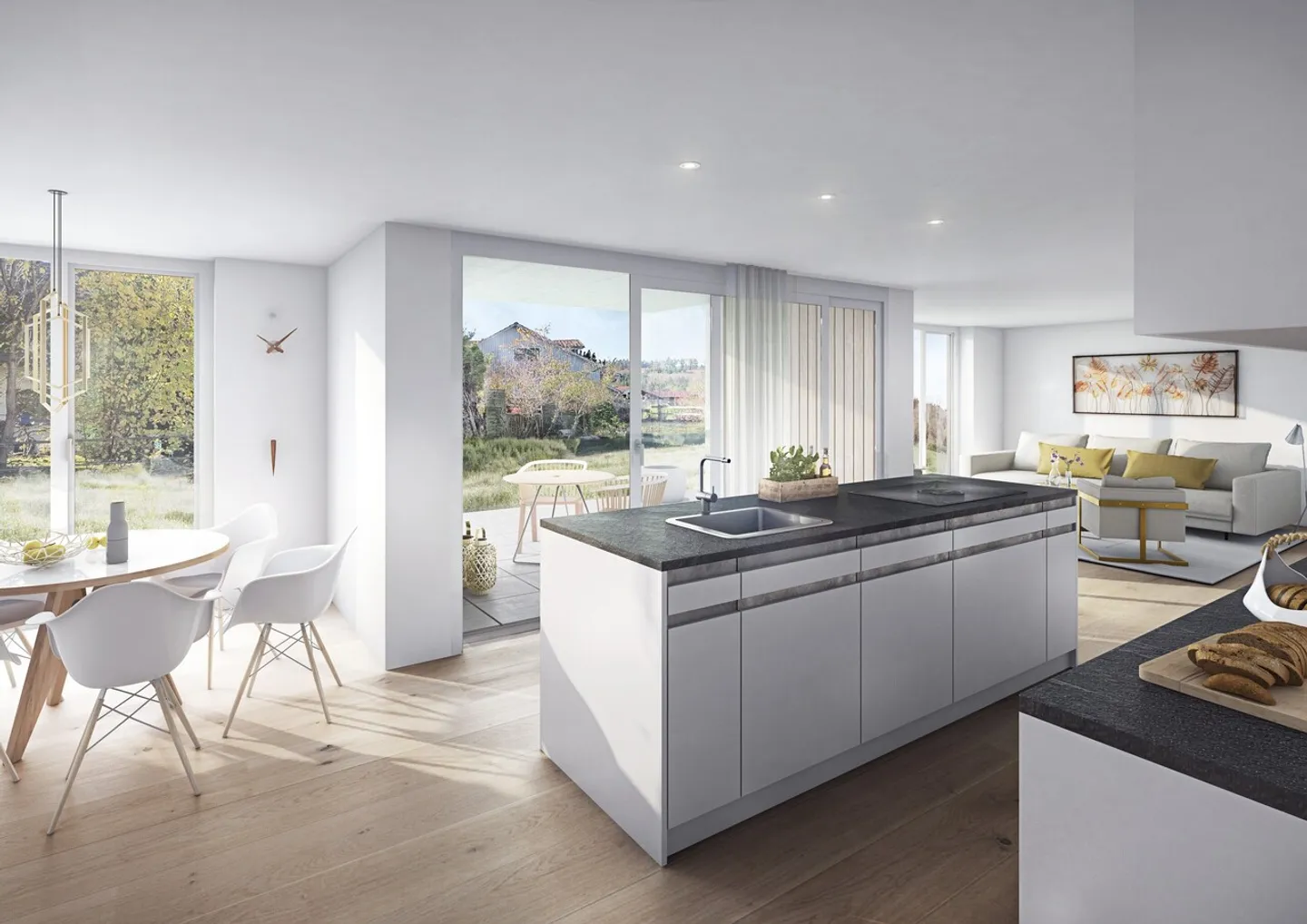 Appartement Familial Moderne avec Beau Jardin - Photo 5 sur 5