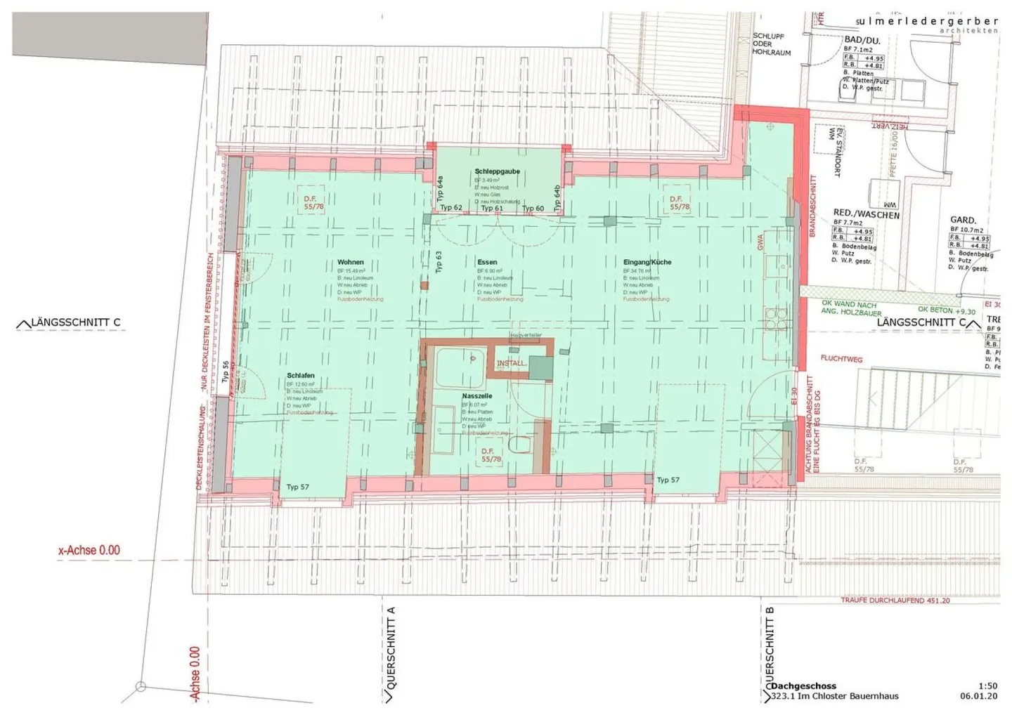 Appartement sous les combles 2.5 pièces "Im Chlooster" - (A 0.2.1) - Photo 11 sur 11